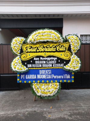 Papan Bunga Duka di Pudak